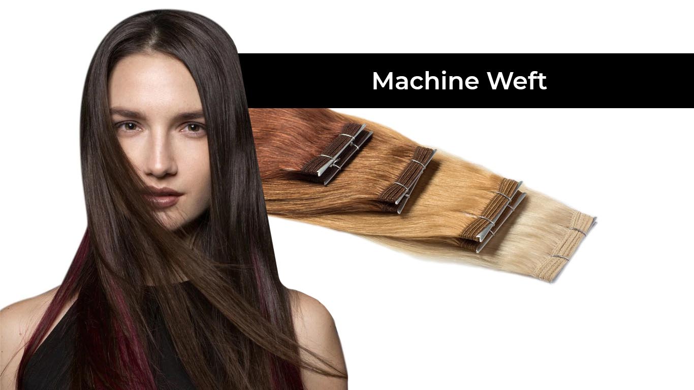 Machine Weft Hair Extensions